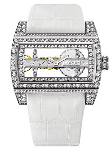 Review Copy Corum Golden Bridge Ti-Bridge Lady Watch 007.199.69/0F09 0000